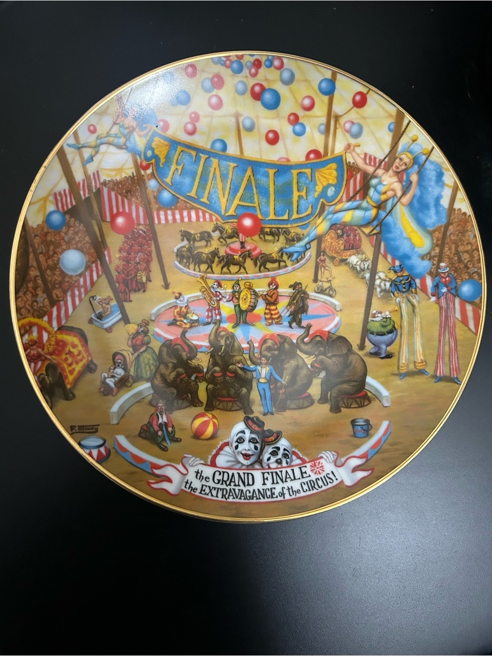 The Greatest Show on Earth
The Grand Finale Plate.
